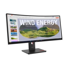 Lenovo ThinkVision T34WD-40 LED Display - 34" Wide Quad HD, 3440 x 1440 Pixels - Stunning Clarity & Sleek Design for Ultimate Pr